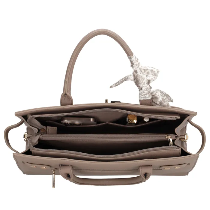 Charm London Charm London The Hamptons Shopper taupe