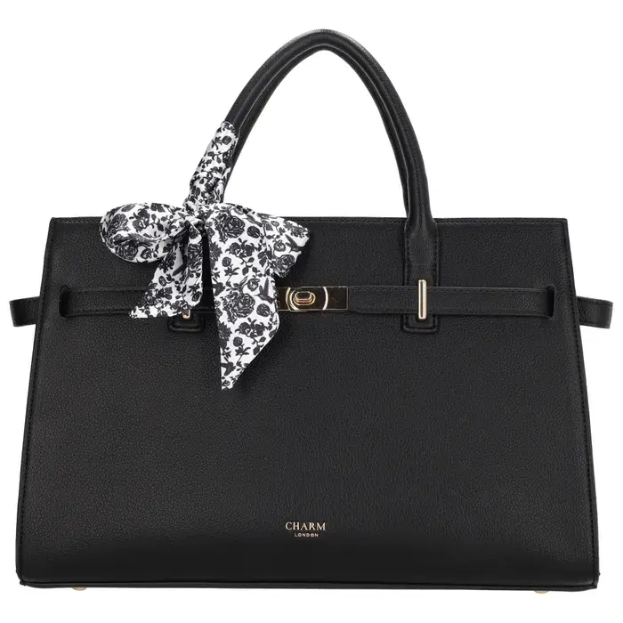 Charm London Charm London The Hamptons Shopper zwart