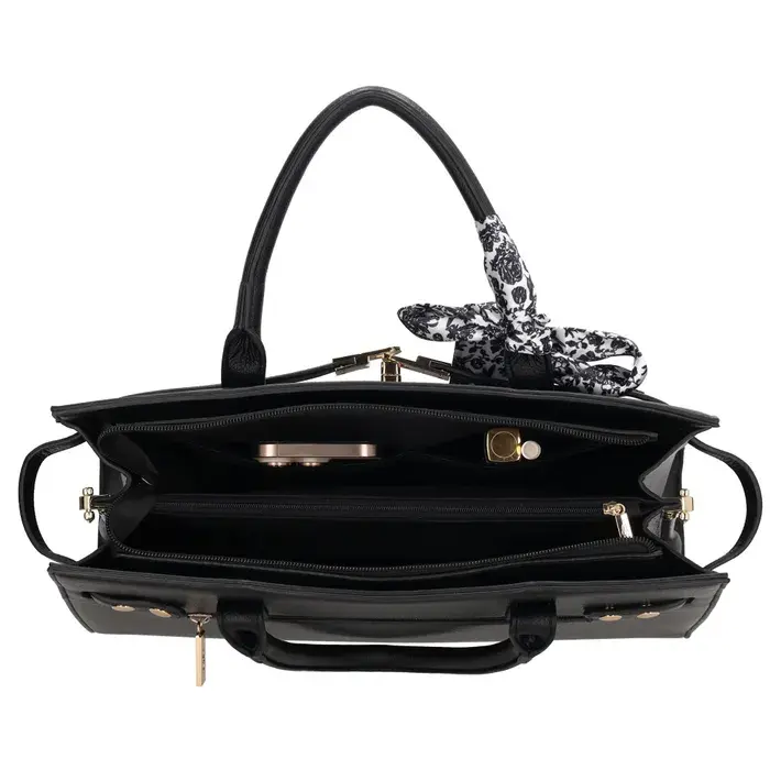 Charm London Charm London The Hamptons Shopper zwart