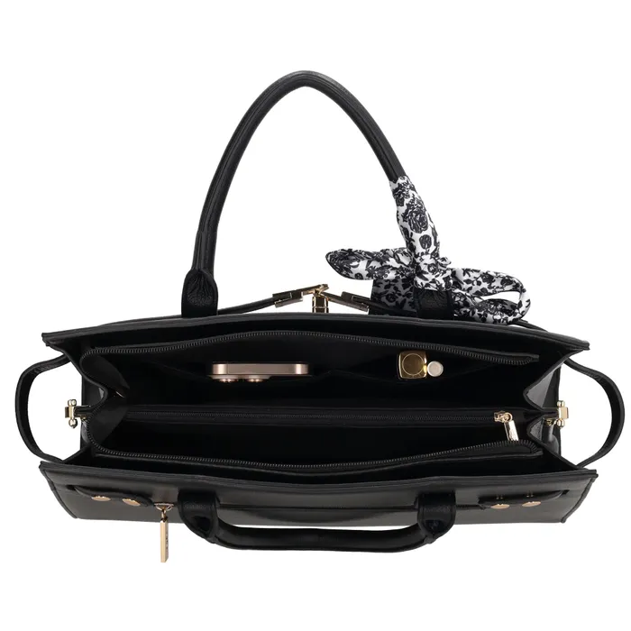 Charm London Charm London The Hamptons Shopper zwart