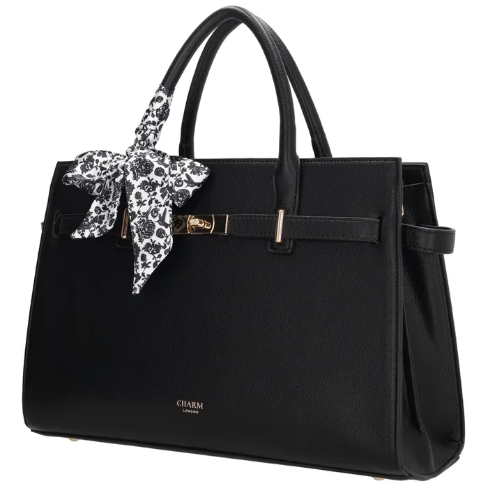 Charm London Charm London The Hamptons Shopper zwart