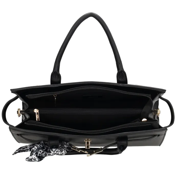 Charm London Charm London The Hamptons Shopper zwart