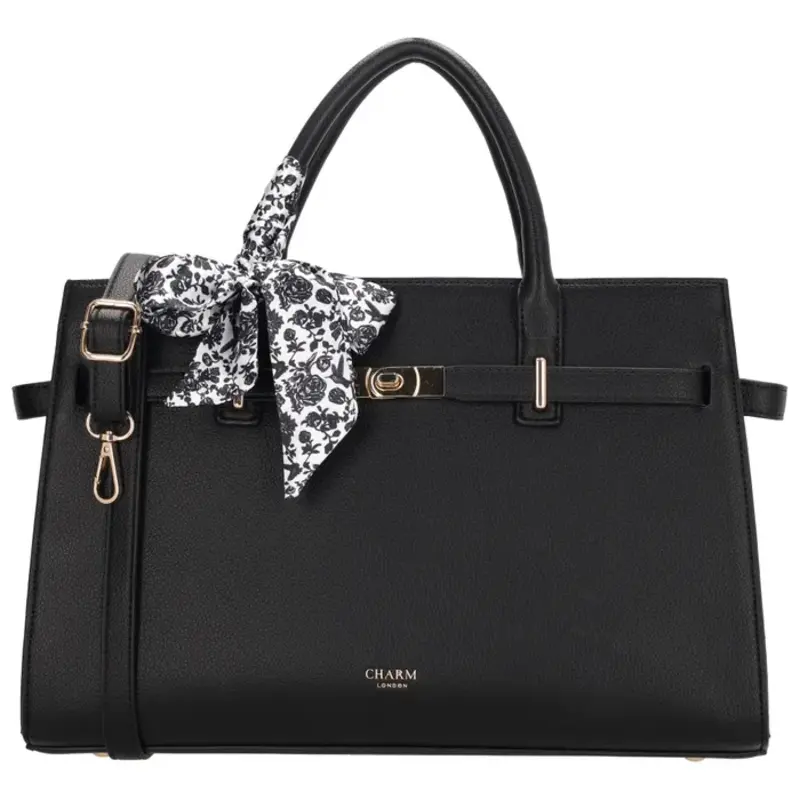 Charm London Charm London The Hamptons Shopper zwart