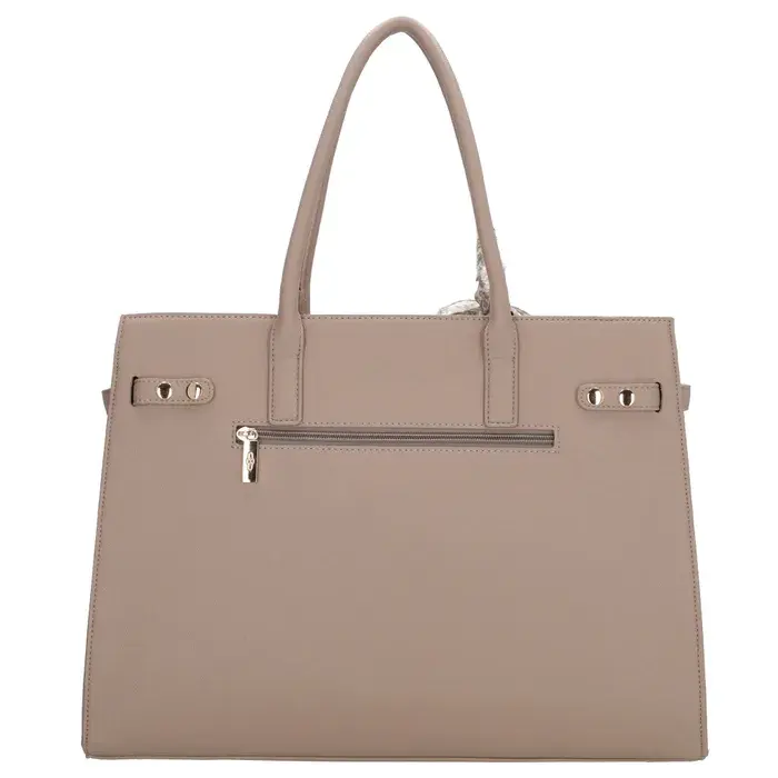 Charm London Charm London The Hamptons Laptoptas 15 inch taupe