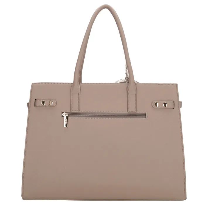 Charm London Charm London The Hamptons Laptoptas 15 inch taupe