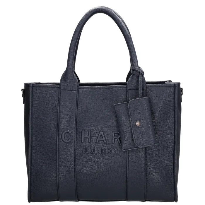 Charm London Charm London Bond Laptoptas 15,6 inch  Blauw