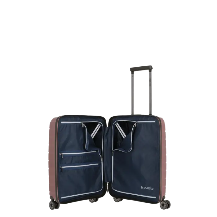 Travelite Travelite Air Base S 4-wiel cabinluggage-front pocket lilac