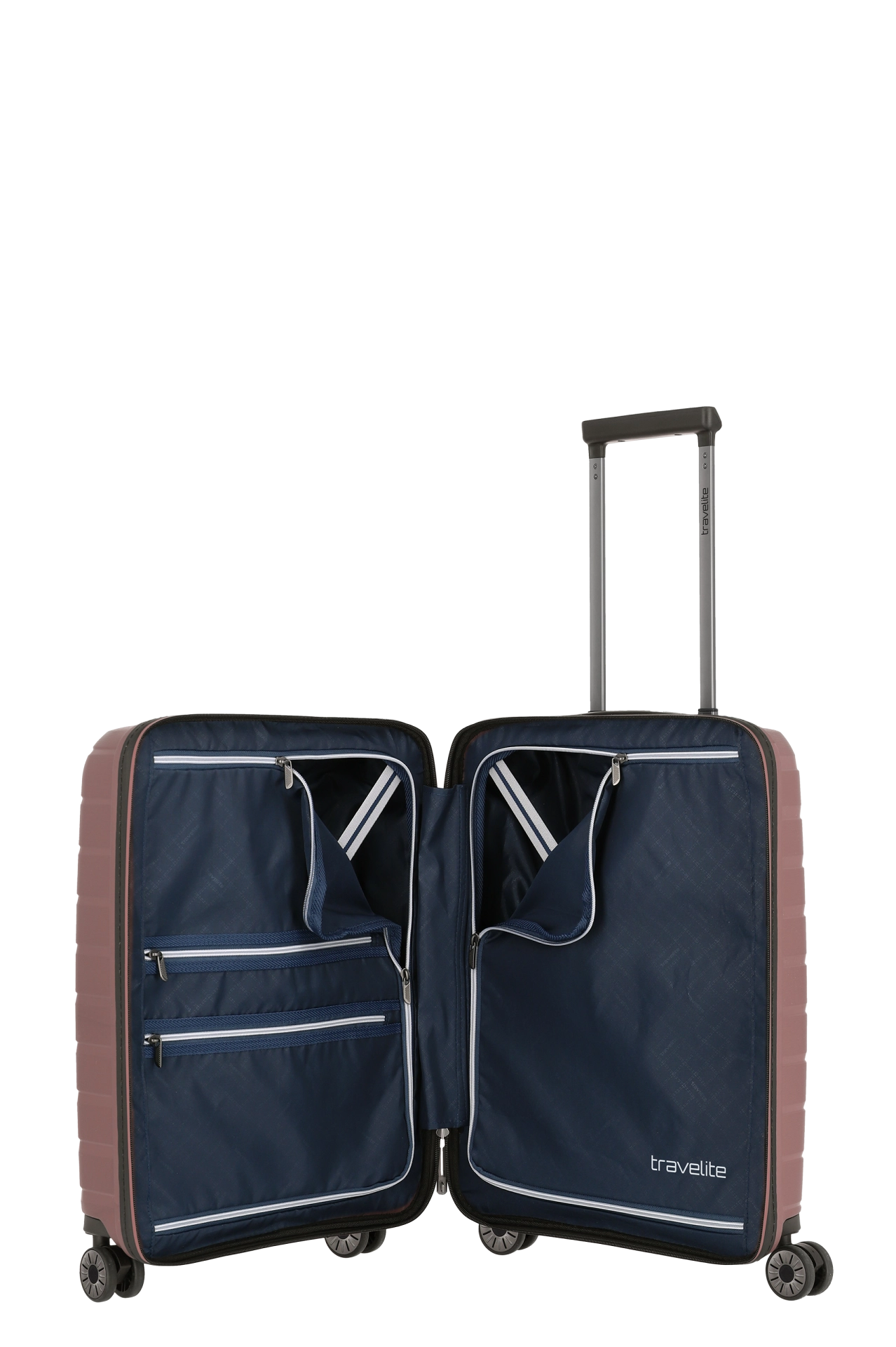 Travelite Travelite Air Base S 4-wiel cabinluggage-front pocket lilac