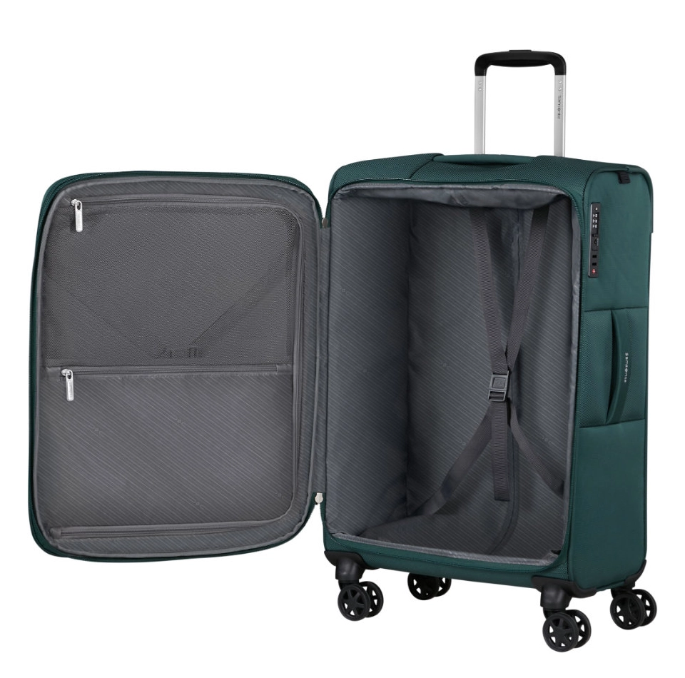 Samsonite Samsonite Base Breeze Spinner 67 EXP 68/75L-2.85kg dark green