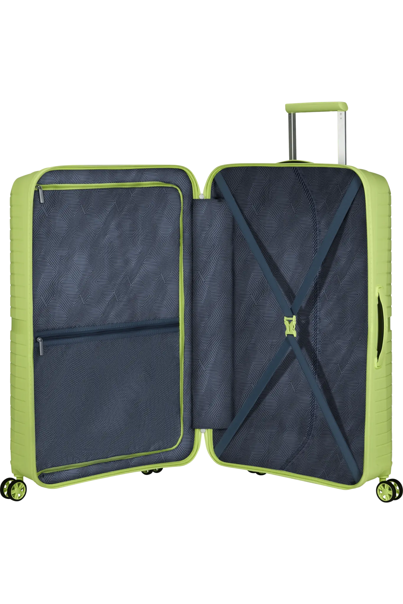 American Tourister Airconic reiskoffer spinner 77-101L-3.2KG electric lime