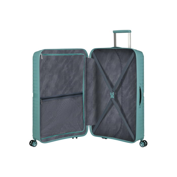 American Tourister Airconic reiskoffer spinner 77-101L-3.2KG dusty turquoise