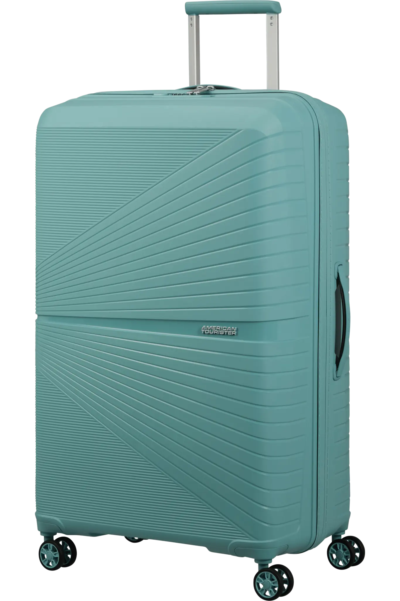 American Tourister Airconic reiskoffer spinner 77-101L-3.2KG dusty turquoise