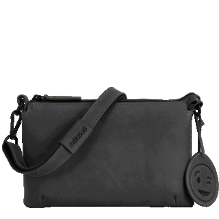 Saccoo Caracas pull-up Codra schoudertasje zwart