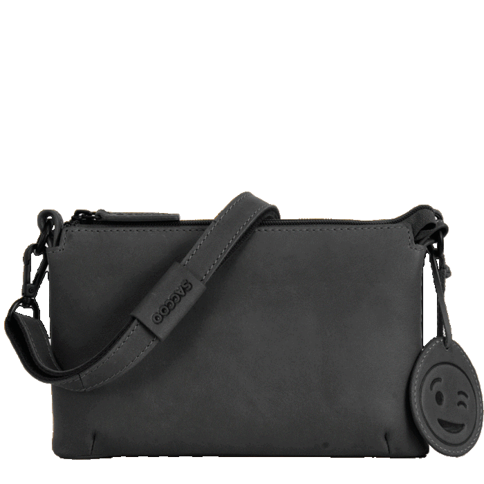 Saccoo Saccoo Caracas pull-up Codra schoudertasje zwart