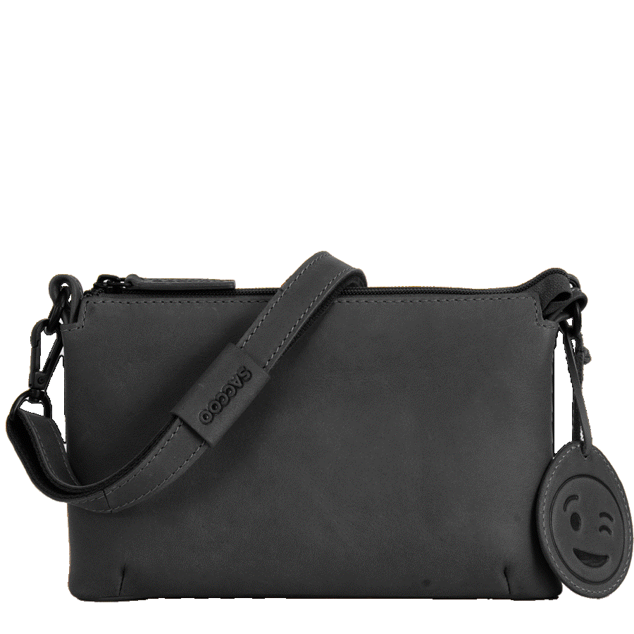 Saccoo Saccoo Caracas pull-up Codra schoudertasje zwart