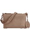 Saccoo Caracas pull-up Codra schoudertasje taupe