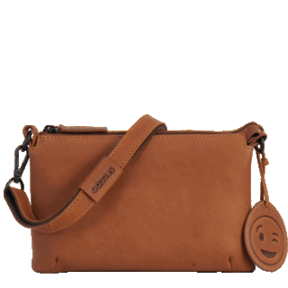 Saccoo Caracas pull-up Codra schoudertasje cognac