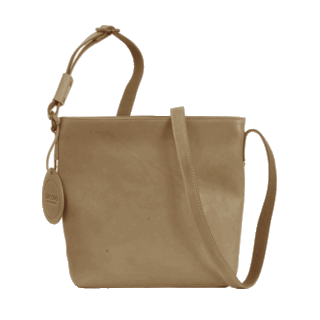 Saccoo Caracas pull-up Grenada M schoudertas taupe
