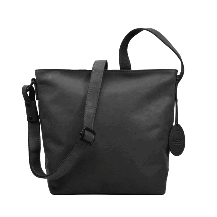 Saccoo Saccoo Caracas pull-up Grenada schoudertas zwart