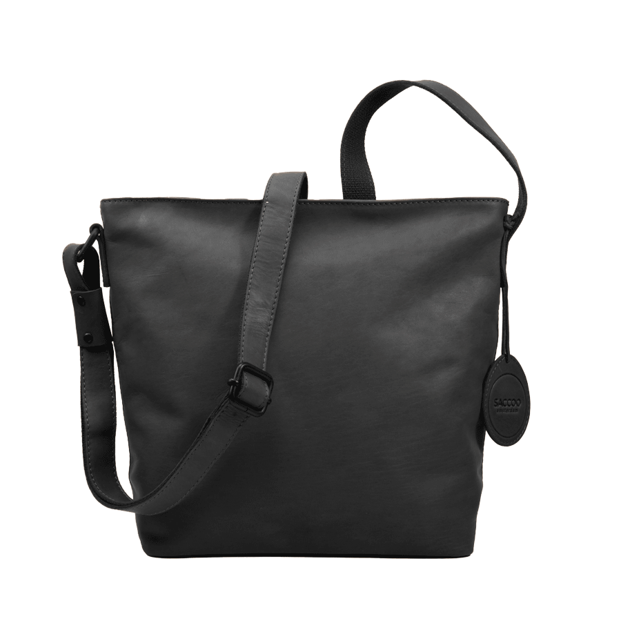 Saccoo Saccoo Caracas pull-up Grenada schoudertas zwart
