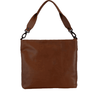 Saccoo Caracas pull-up Foggia schoudertas chestnut