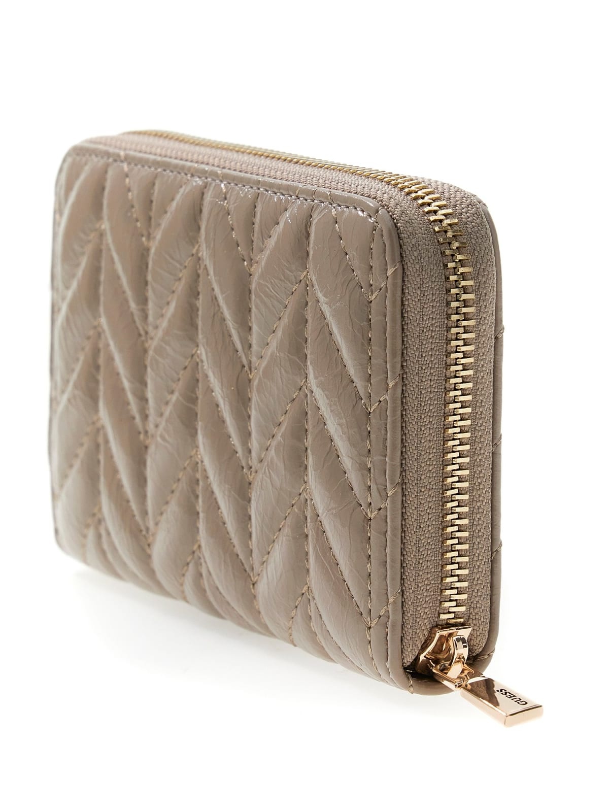 GUESS GUESS Cheryl SLG rits-portemonnee medium dark taupe