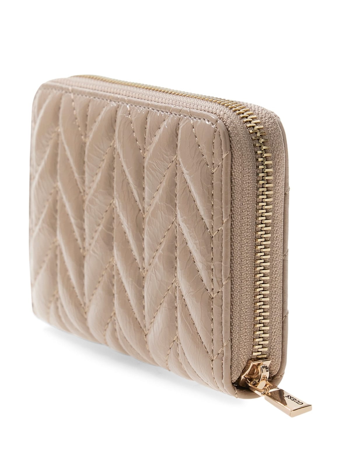 GUESS GUESS Cheryl SLG rits-portemonnee medium dark taupe