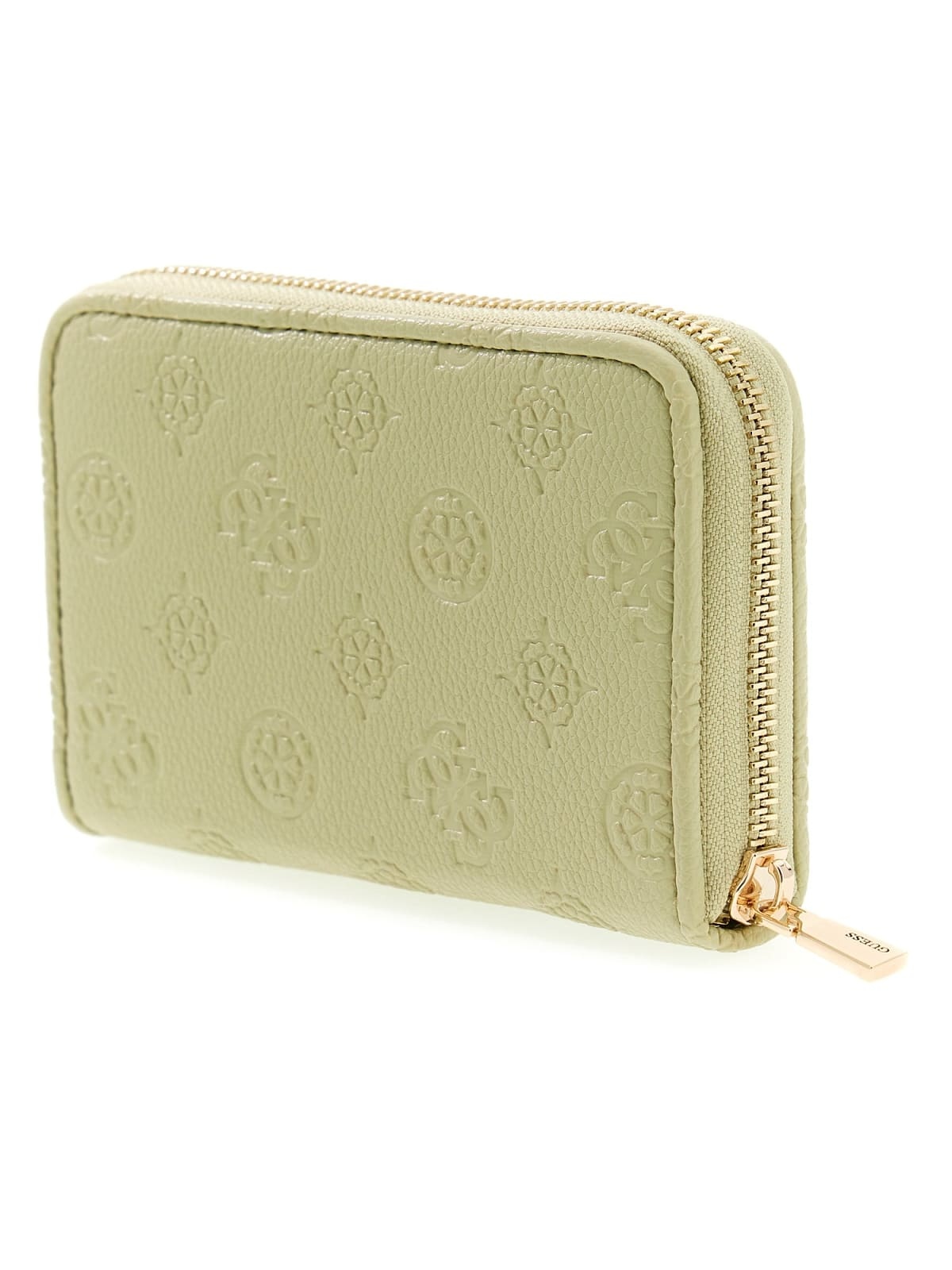 GUESS GUESS Anise SLG rits-portemonnee medium sage logo