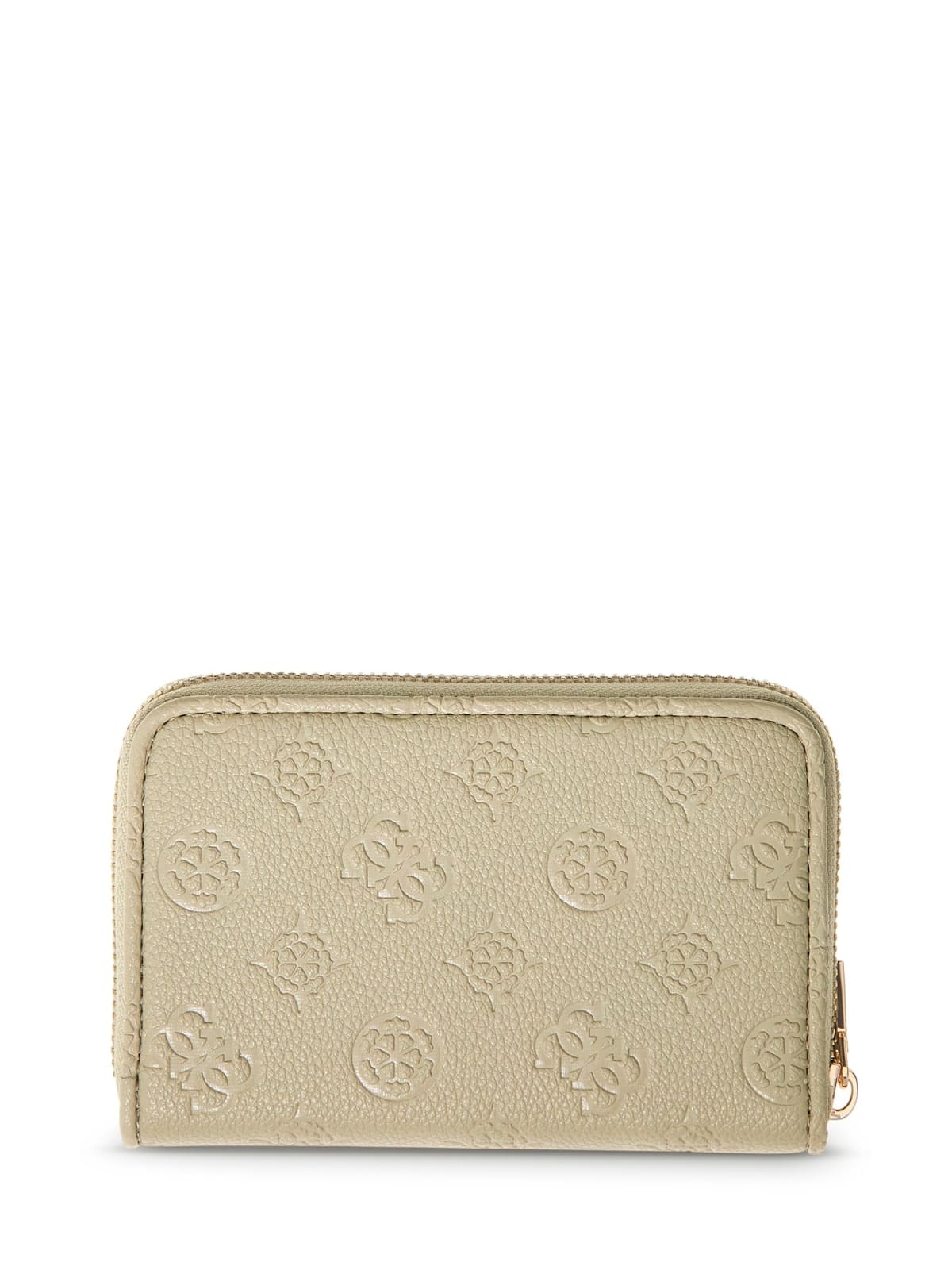 GUESS GUESS Anise SLG rits-portemonnee medium sage logo