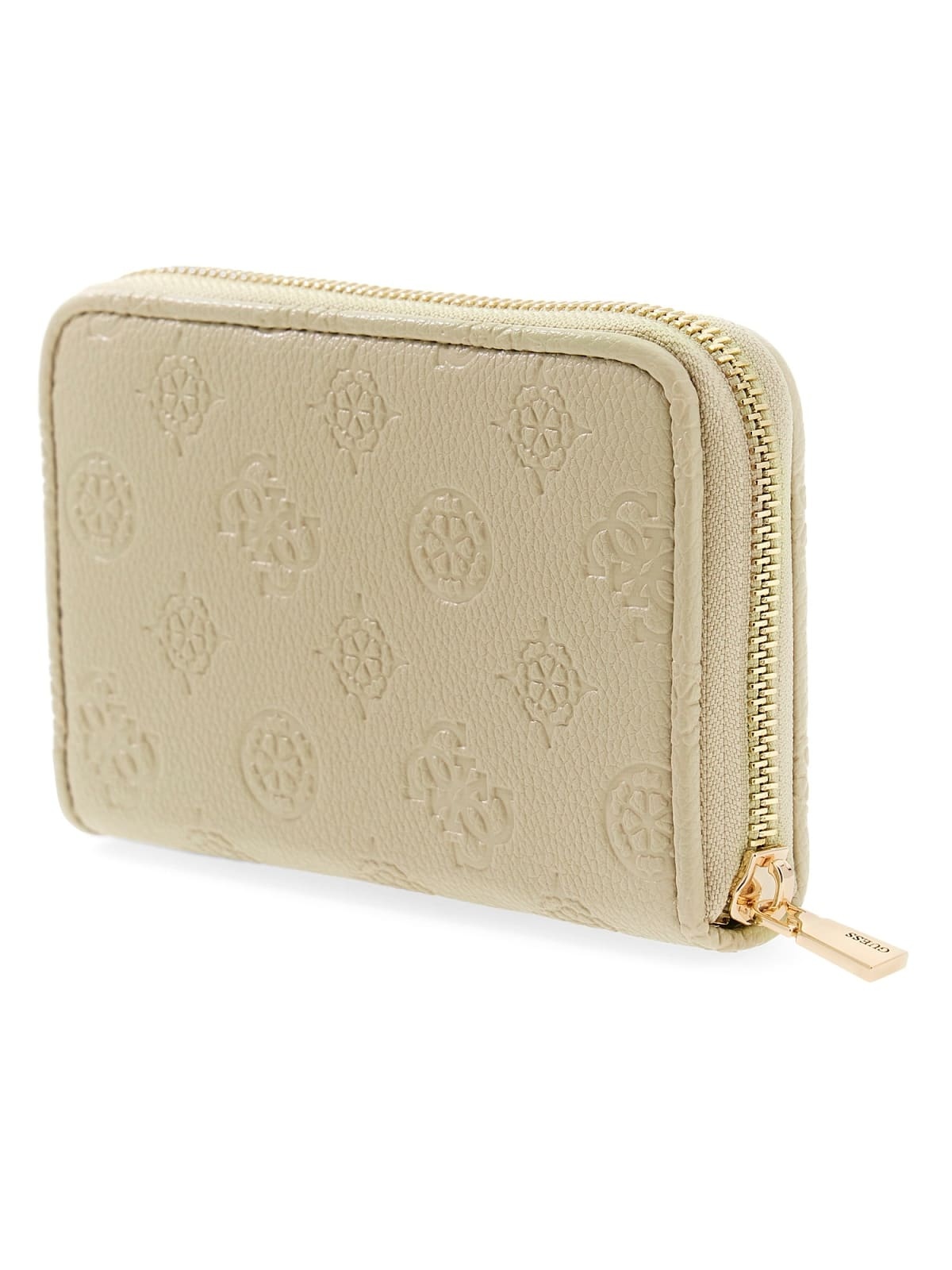 GUESS GUESS Anise SLG rits-portemonnee medium sage logo