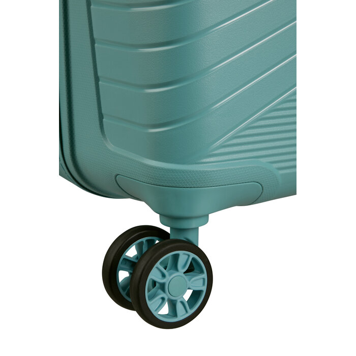 American Tourister Airconic reiskoffer spinner 77-101L-3.2KG dusty turquoise