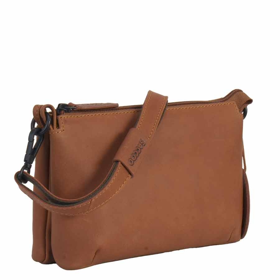 Saccoo Saccoo Caracas pull-up Codra schoudertasje taupe