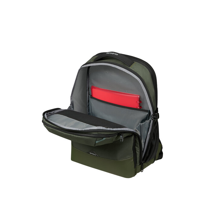 Samsonite Samsonite Roadseeker 17.3" laptop-rugtas dark olive