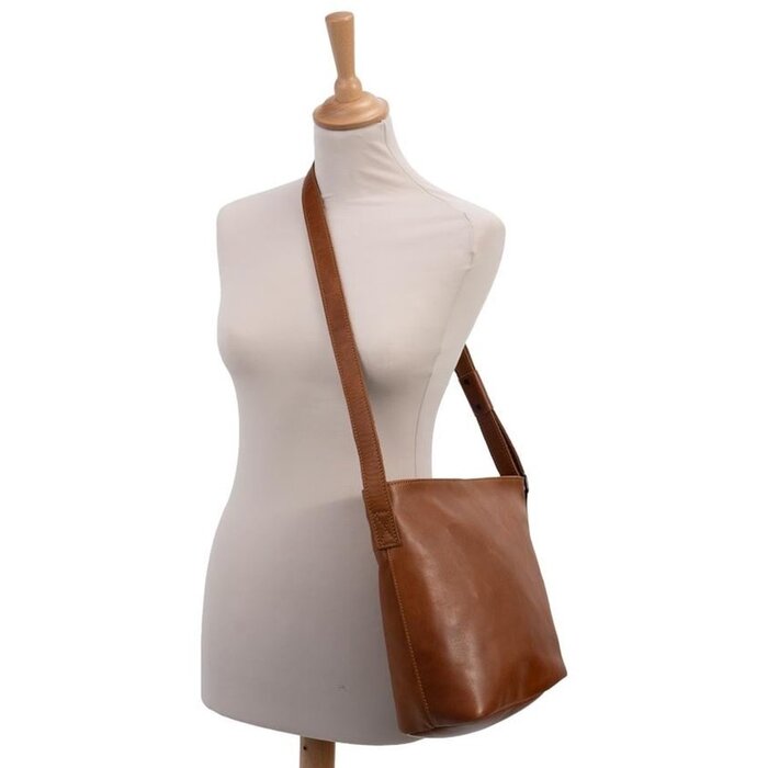 Saccoo Saccoo Caracas pull-up Grenada schoudertas zwart
