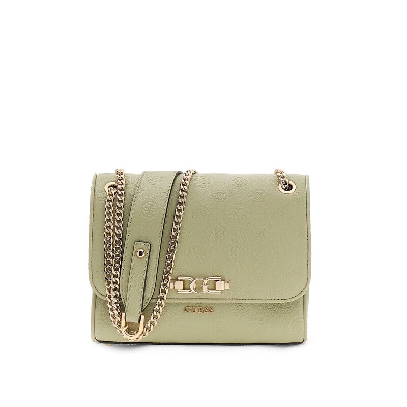 GUESS GUESS Anise schoudertas met overslag sage logo