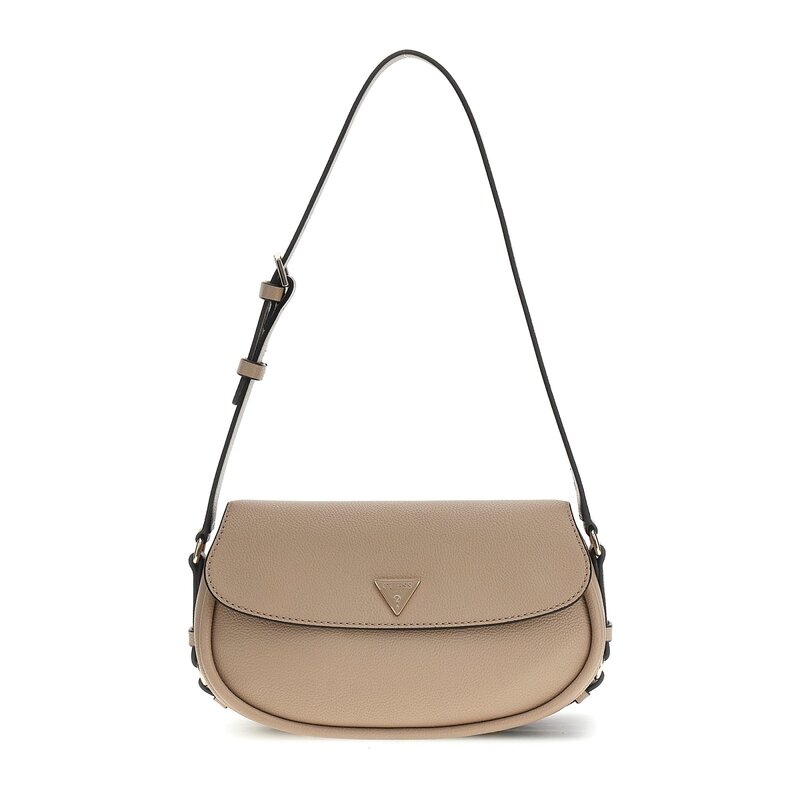 GUESS GUESS Danya schoudertas met overslag taupe