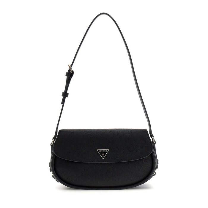 GUESS GUESS Danya schoudertas met overslag zwart