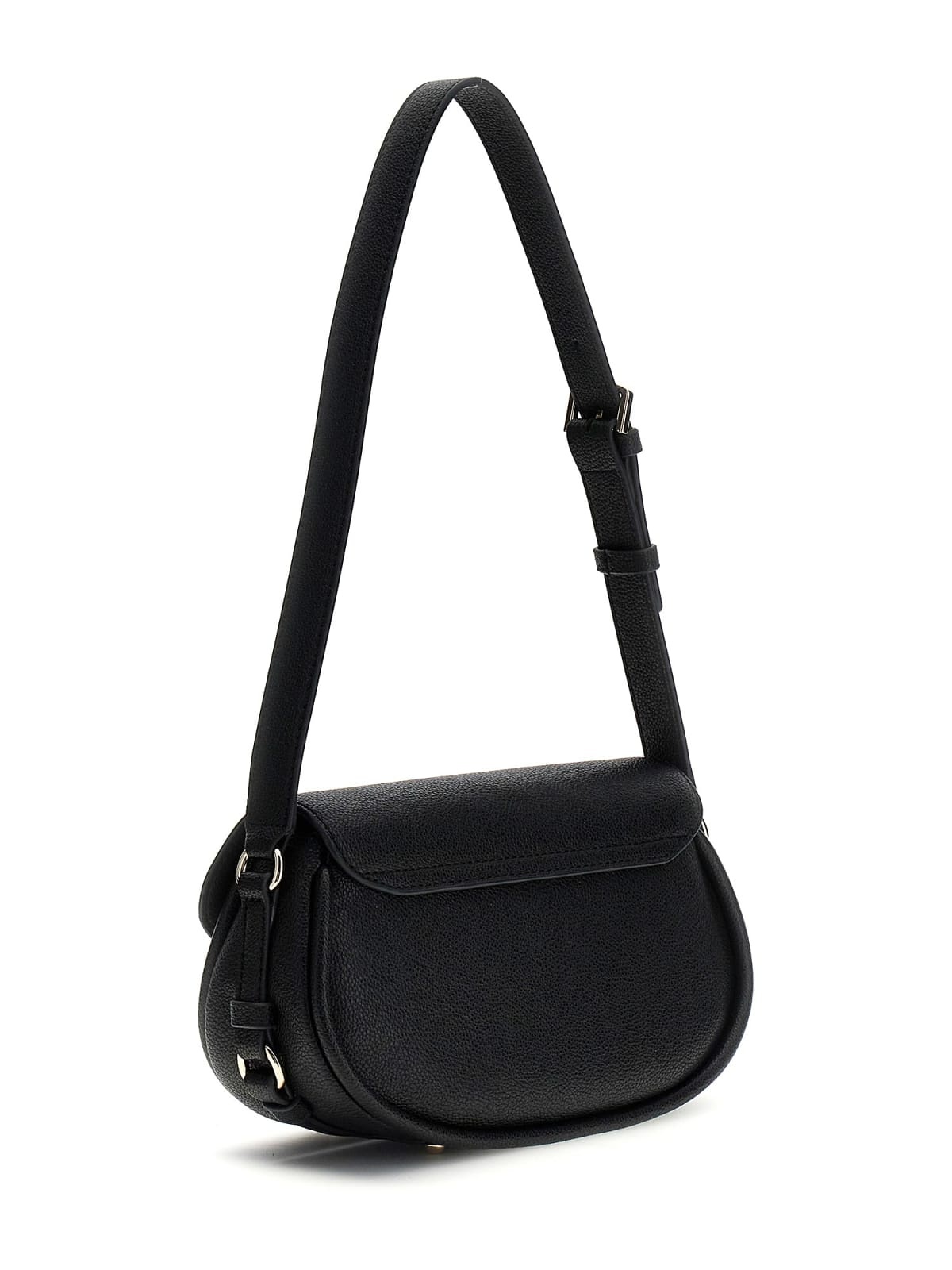 GUESS GUESS Danya schoudertas met overslag zwart