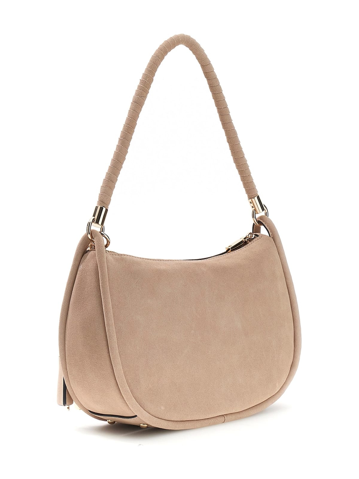 GUESS GUESS Danya schoudertas suede look taupe