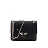 GUESS Anise schoudertas met overslag black logo