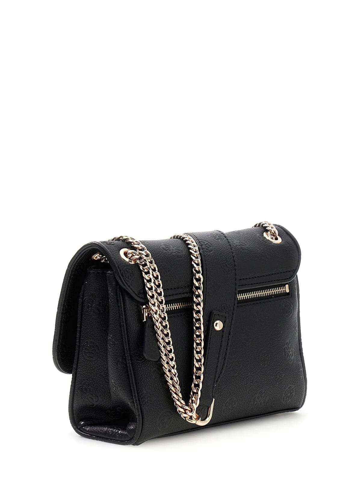 GUESS GUESS Anise schoudertas met overslag black logo