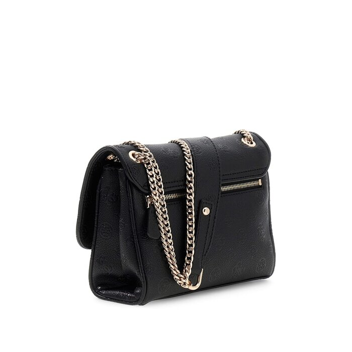 GUESS GUESS Anise schoudertas met overslag black logo