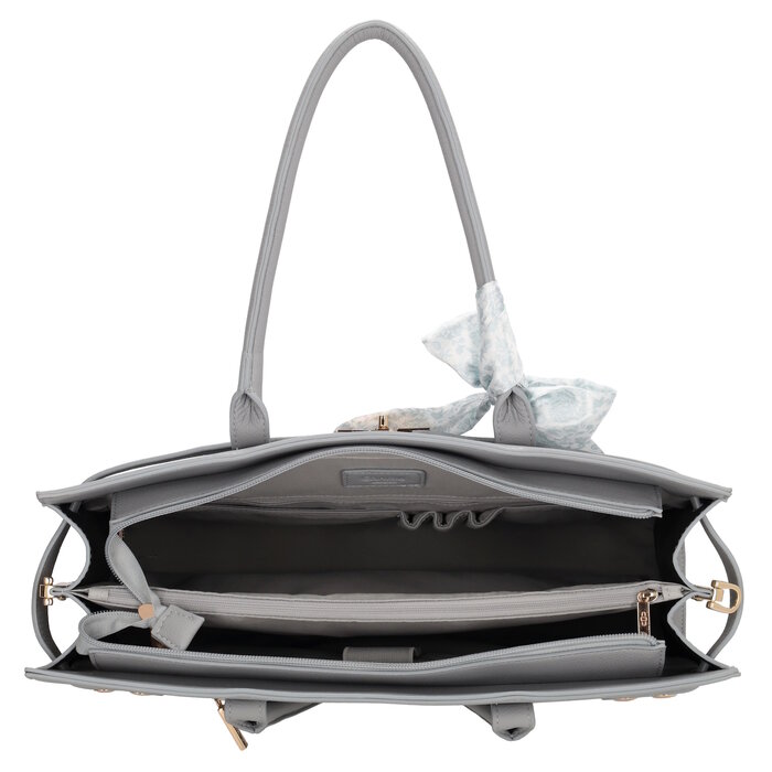 Charm London Charm London The Hamptons Laptoptas 15 inch light blue