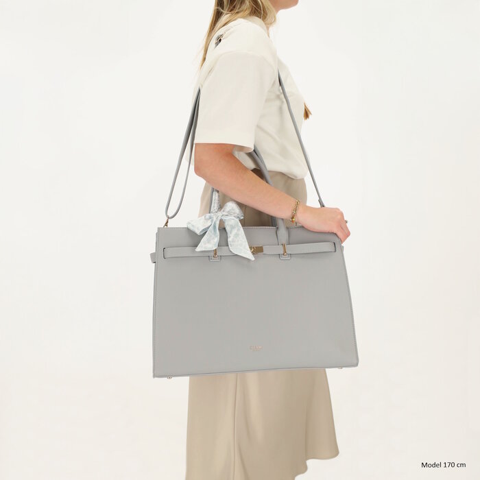 Charm London Charm London The Hamptons Laptoptas 15 inch light blue