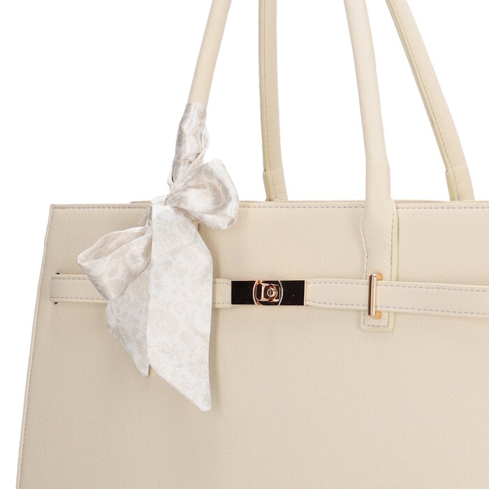 Charm London Charm London The Hamptons Laptoptas 15 inch cream