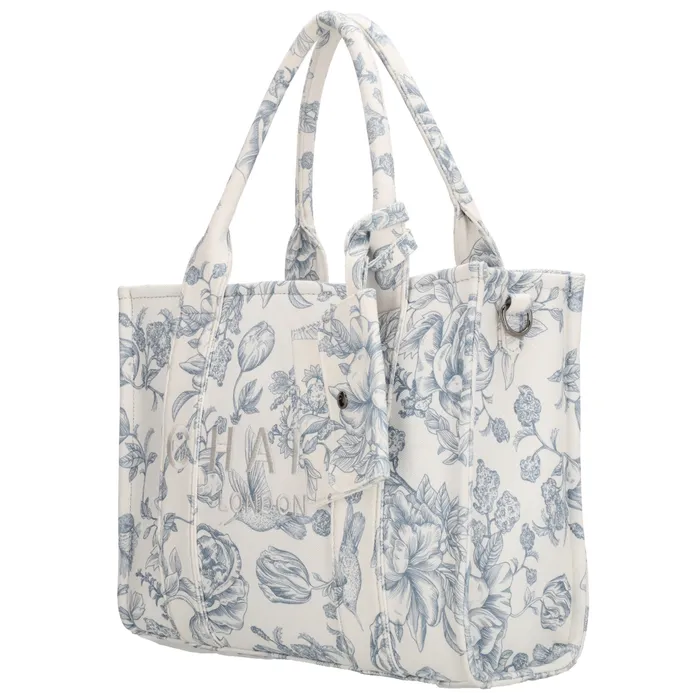 Charm London Charm London Bond middelgrote shopper canvas floral romance