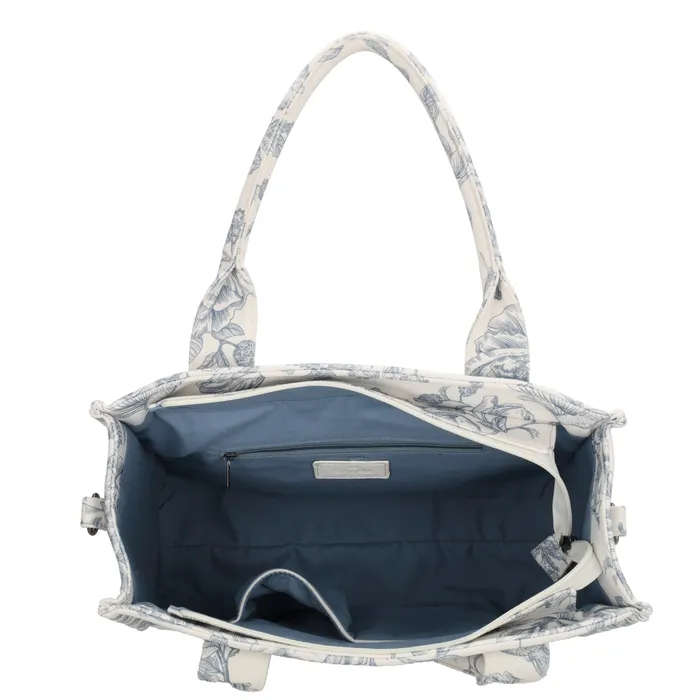 Charm London Charm London Bond middelgrote shopper canvas floral romance