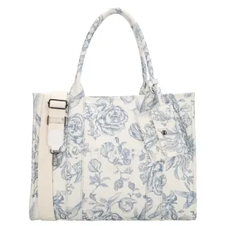 Charm London Bond Laptoptas 15,6 inch  canvas floral romance