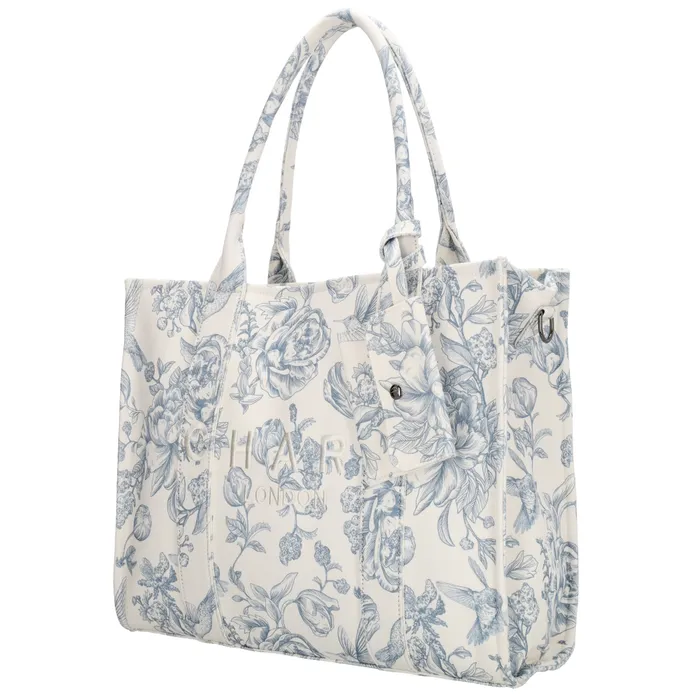 Charm London Charm London Bond Laptoptas 15,6 inch  canvas floral romance