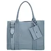 Charm London Bond Laptoptas 15,6 inch  canvas licht blauw